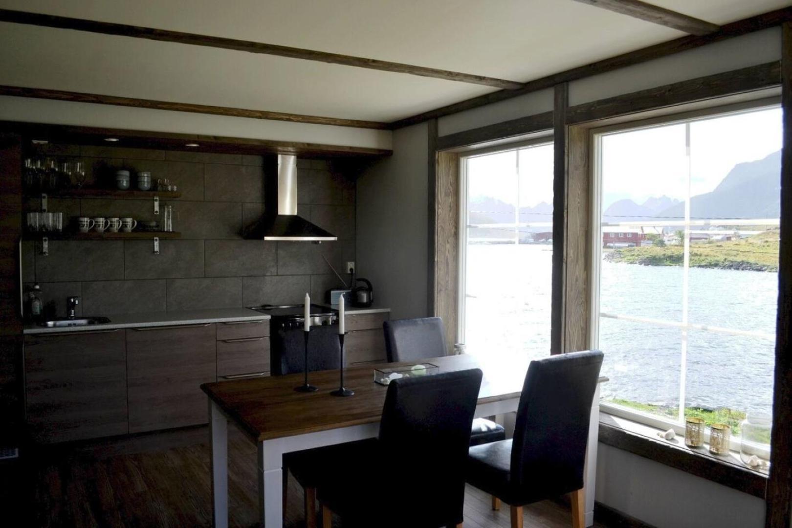 Fredvang Seahouse, Apartment A Bagian luar foto